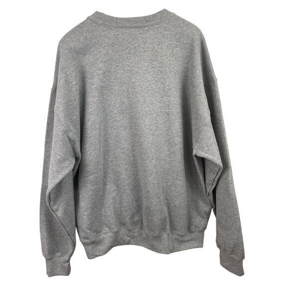 Property Of Elgin Tennis Vintage Gildan Gray Crewneck Sweatshirt Mens Size XL - Picture 4 of 6